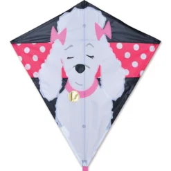 Kites 30 In. Diamond Kite - Gigi Poodle