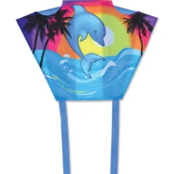 Premier Kites Keychain Kite - Dolphin (Set Of Six Kites)