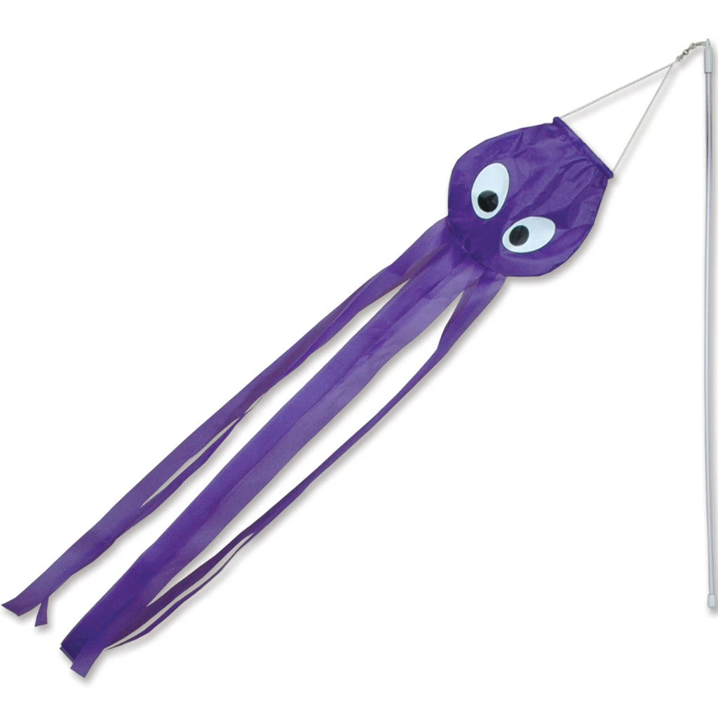 WindGarden Wind Wand - Purple Octopus (Set Of 12 Pieces) Wind Wands 1 WindGarden Wind Wand - Purple Octopus (Set Of 12 Pieces) Wind Wands