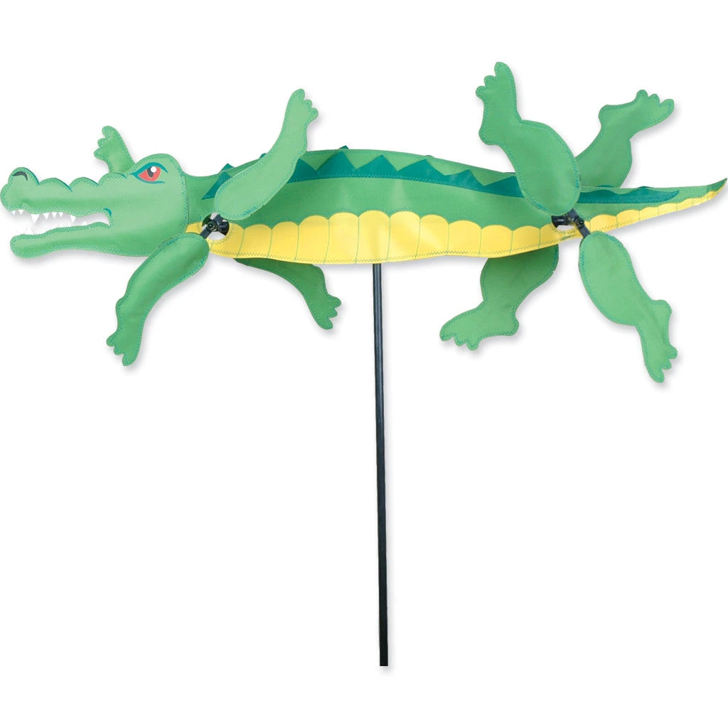 WindGarden WindGarden 30 In. WhirliGig Spinner - Alligator 1 WindGarden WindGarden 30 In. WhirliGig Spinner - Alligator