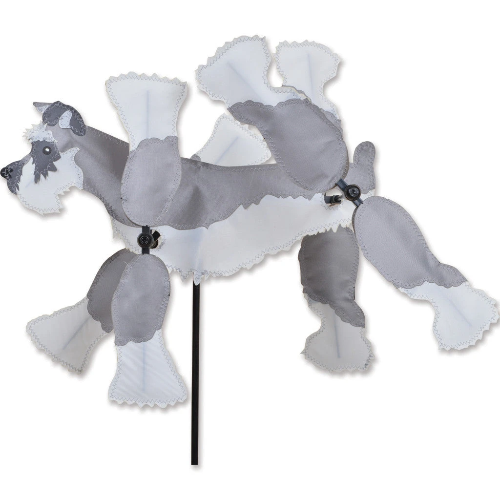 WindGarden WindGarden 16 In. WhirliGig Spinner - Schnauzer 1 WindGarden WindGarden 16 In. WhirliGig Spinner - Schnauzer