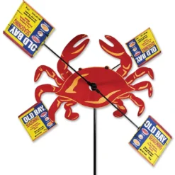 WindGarden 16 In. WhirliGig Spinner - Old Bay Red Crab