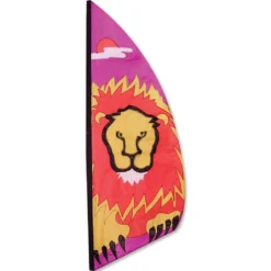 WindGarden WindGarden 3.5 Ft. Feather Banner-Lion