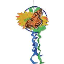 Accent Home & Garden Accent Dreamcatcher - Monarch Butterfly