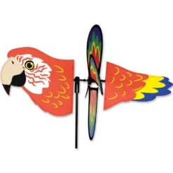 WindGarden Petite Spinner - Flying Parrot