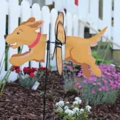 WindGarden Petite Spinner - Golden Retriever