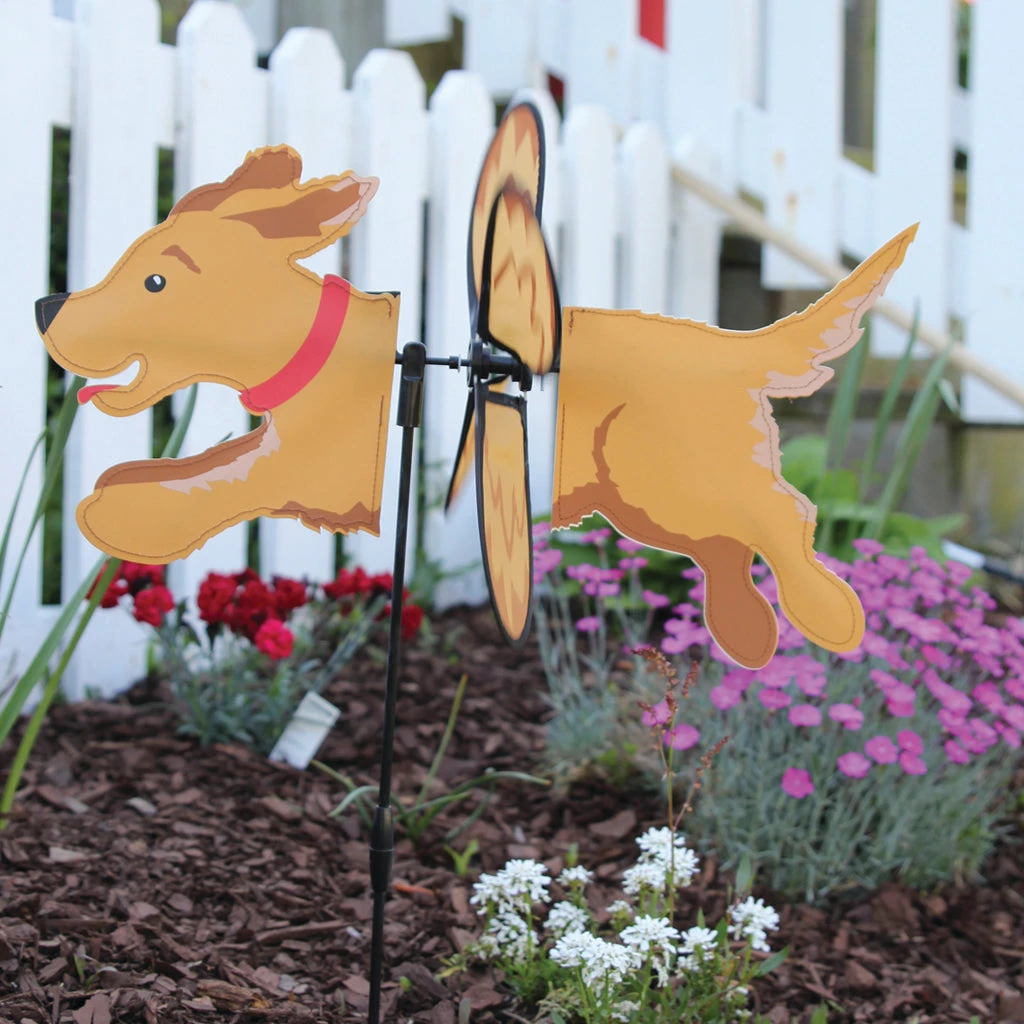 WindGarden Petite Spinner - Golden Retriever 2 WindGarden Petite Spinner - Golden Retriever