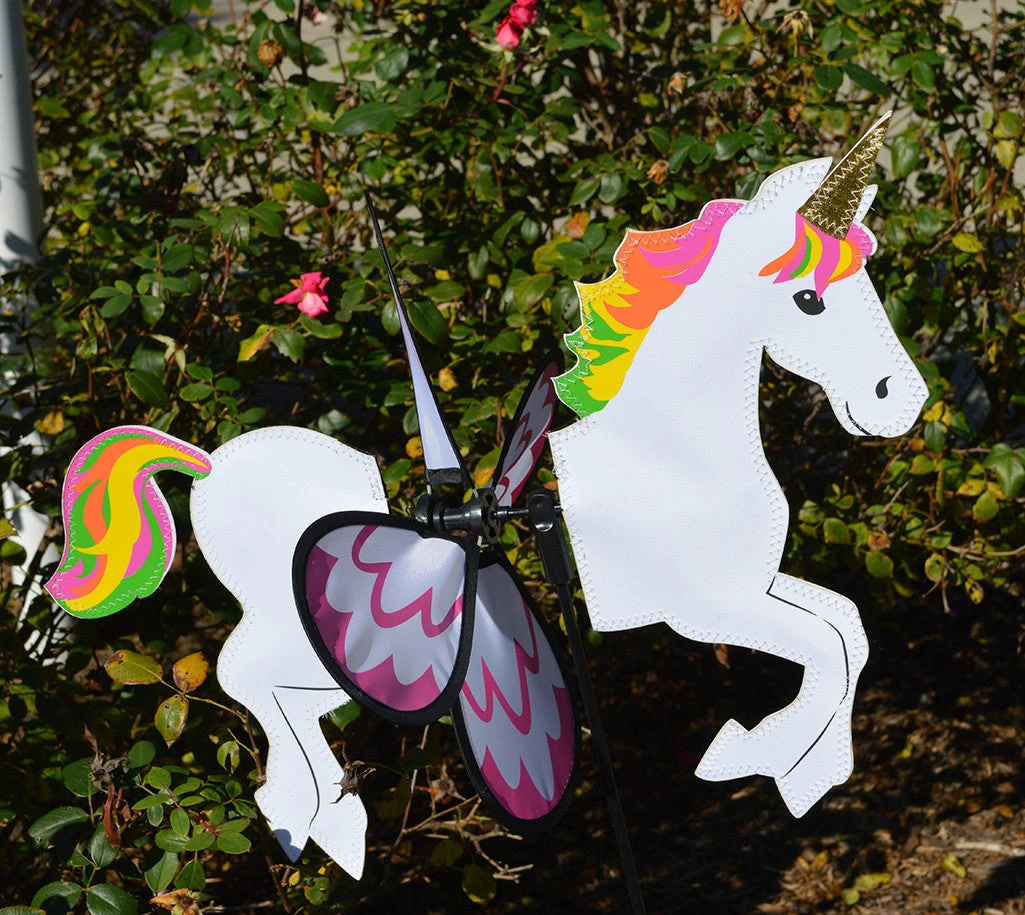 WindGarden Petite Spinner - Unicorn 2 WindGarden Petite Spinner - Unicorn