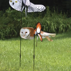 WindGarden Petite Spinner - Snowy Owl
