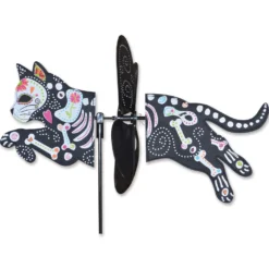 WindGarden WindGarden Petite Spinner - Day Of The Dead Cat
