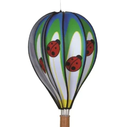 WindGarden 22 In. Hot Air Balloon - Ladybug