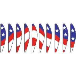 WindGarden 22 In. Hot Air Balloon - Patriotic