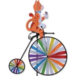 WindGarden WindGarden High Wheel Bike Spinner - Cat