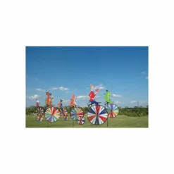 WindGarden High Wheel Bike Spinner - Santa WindGarden