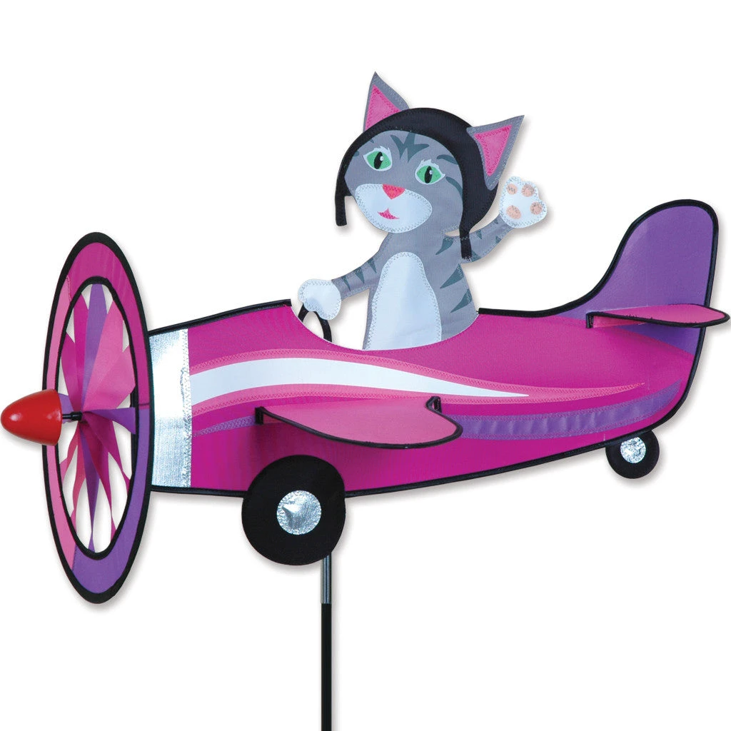 WindGarden 27 In. Pilot Pal Spinner - Cat WindGarden 1 WindGarden 27 In. Pilot Pal Spinner - Cat WindGarden