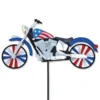 WindGarden WindGarden 22 In. Motorcycle Spinner - Patriotic