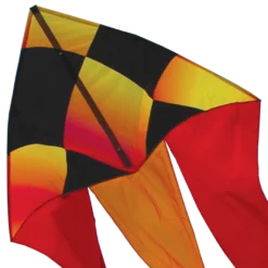 Kites 56 In. Flo-tail Delta Kite - Liquid Checks
