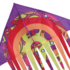 Kites 56 In. Stream Delta Kite - Warm Orbit