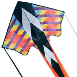 Kites Premier Kites Zephyr Kite - Rainbow Geometric