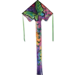 Kites Premier Kites Zephyr Kite - Green Butterfly