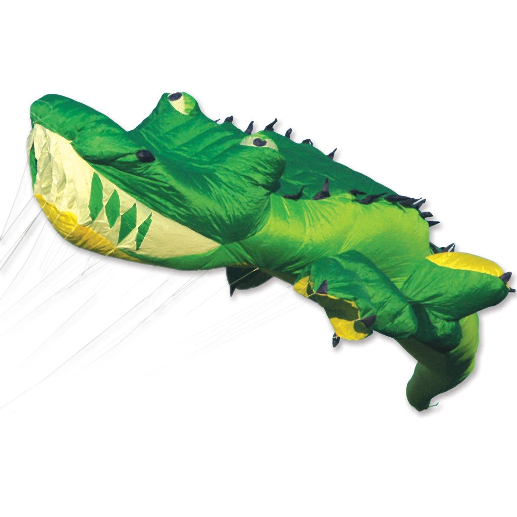 Collections Kites 50 Ft. Mega Green Alligator Kite 1 Collections Kites 50 Ft. Mega Green Alligator Kite