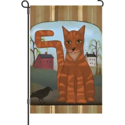 Accent Home & Garden - Sale Accent 12 In. Flag - Country Tabby