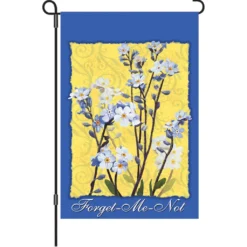 Accent Home & Garden 12 In. Flag - Alaska Wild Flowers