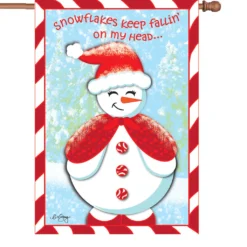 Accent Home & Garden - Sale 28 In. Flag - Snow Cutie