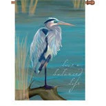 Accent Home & Garden 28 In. Flag - A Balanced Life