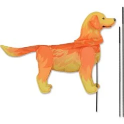 Premier Kites Windicator Recumbent Bike Flag - Golden Retriever Recumbent Bike Flags