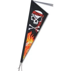 Premier Kites Apex Bike Flag - Pirate Recumbent Bike Flags