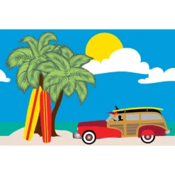 Accent Home & Garden Embroidered Applique Windsock - Woodies Seasonal Windsocks