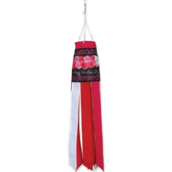 WindGarden WindGarden 28 In. Windsock - Valentine Wreath