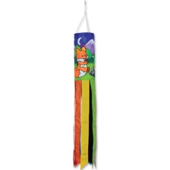 Accent Home & Garden Everyday Windsocks Embroidered Applique Windsock - Camping Critters