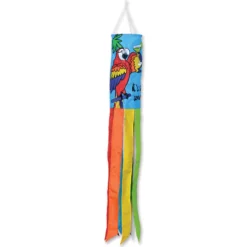 Accent Home & Garden Spring Embroidered Applique Windsock - 5 O'Clock Somewhere