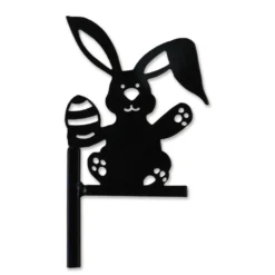 Accent Home & Garden Accent Bunny Flag Finial
