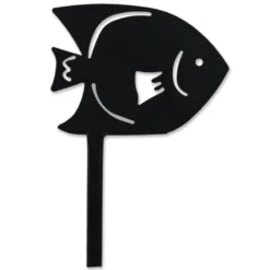 Accent Home & Garden Fish Flag Finial Accent