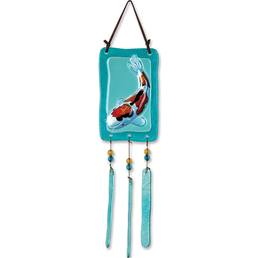 WindGarden WindGarden Glass Terra Wind Chime - Koi 1 WindGarden WindGarden Glass Terra Wind Chime - Koi