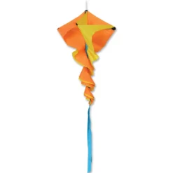 SoundWinds Small Rotini Spinning Windsock - Yellow