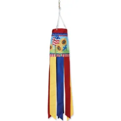 WindGarden 28 In. Windsock - Patriotic Sunflowers WindGarden