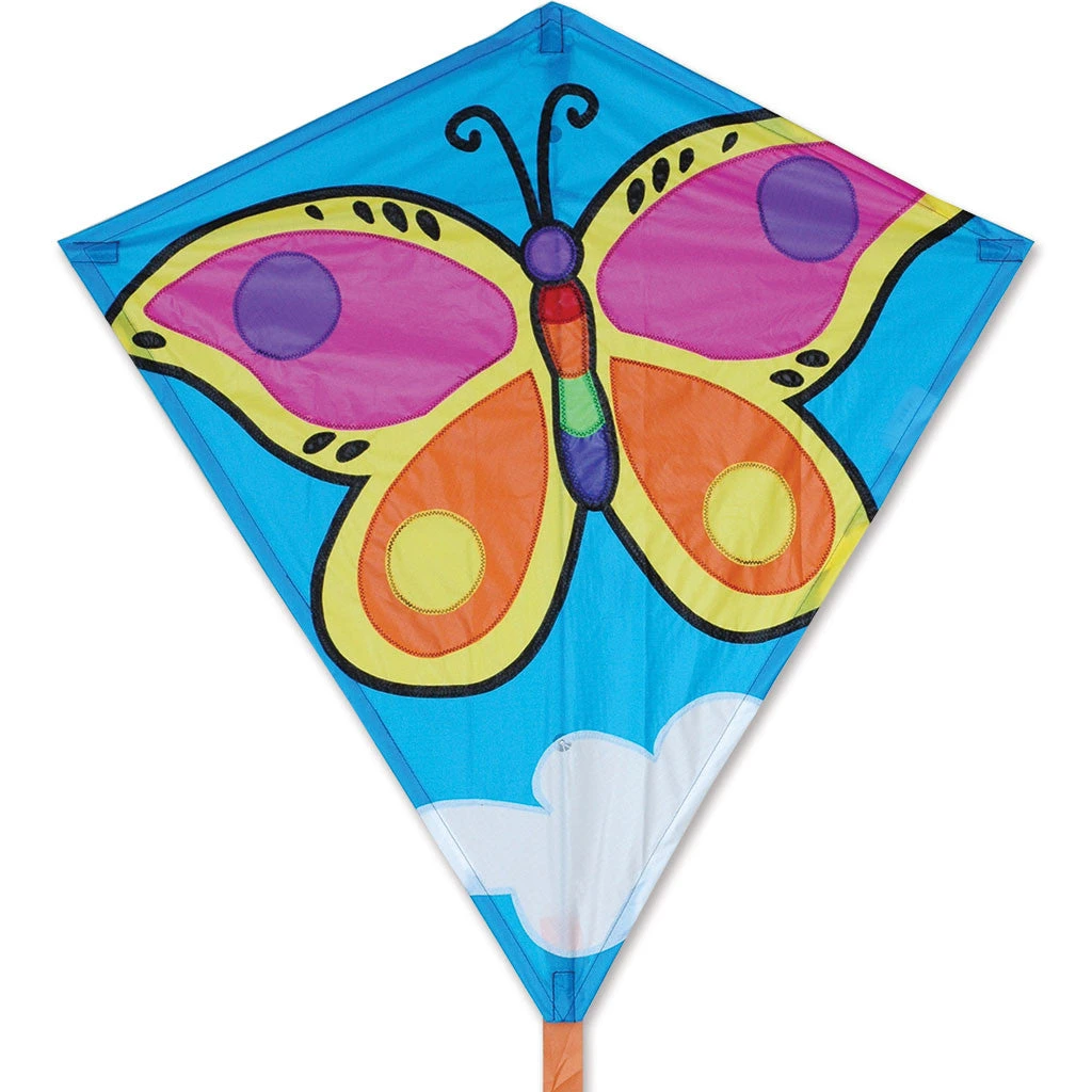 Kites 30 In. Diamond Kite - Briliant Butterfly Premier Kites 1 Kites 30 In. Diamond Kite - Briliant Butterfly Premier Kites