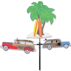 WindGarden Single Carousel Spinner - Woodies