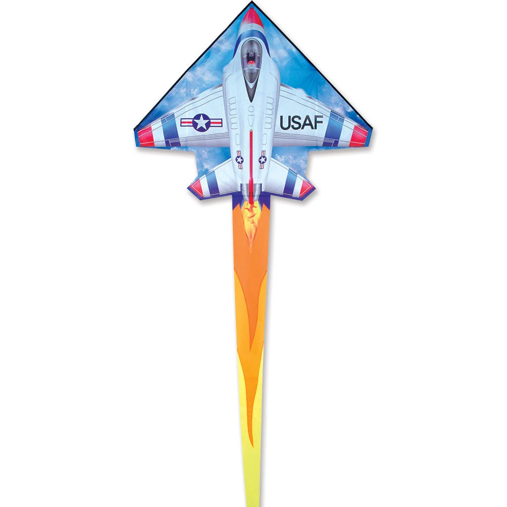 Kites 2D Jet Kite - F-16 Thunderbird Premier Kites 1 Kites 2D Jet Kite - F-16 Thunderbird Premier Kites